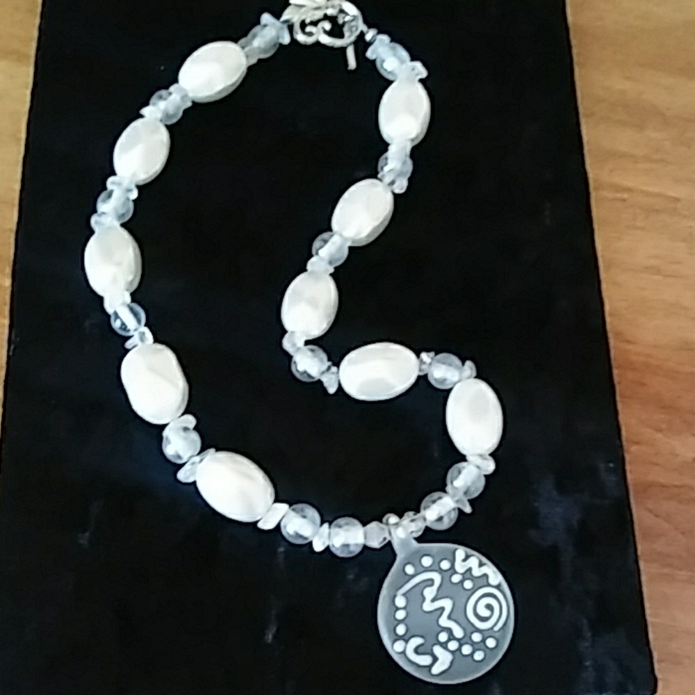 Beautiful white necklace